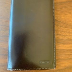 Coach bill and card holder